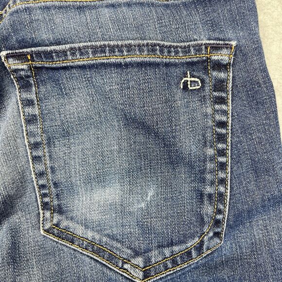 Rag & Bone Fit 2 Slim Leg Jeans Men’s 31 Standard Issue Wash M1223K510 - Picture 8 of 14